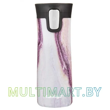 Термокружка Contigo Pinnacle Couture 0.42 л (белый/фиолетовый)